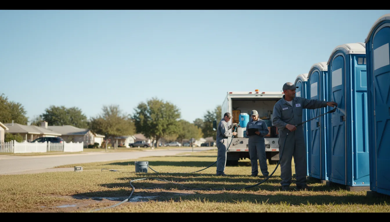 Long-Term Portable Toilet Rental in Schnellville, IN near me